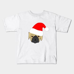 Pug Christmas Kids T-Shirt